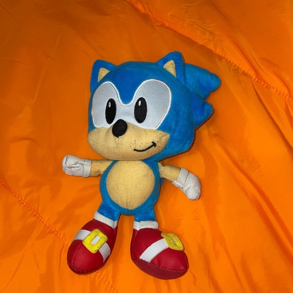 Other - Sonic the Hedgehog Plush Toy - Blue and Red ~ 10”